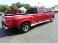 1990 Bright Red Ford F350 XLT Crew Cab 4x4  photo #11