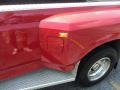 1990 Bright Red Ford F350 XLT Crew Cab 4x4  photo #13