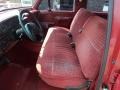 1990 Bright Red Ford F350 XLT Crew Cab 4x4  photo #24