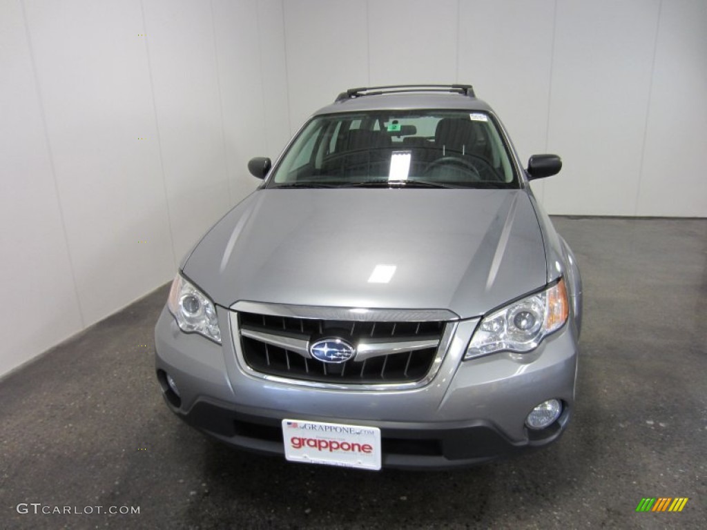 2009 Outback 2.5i Special Edition Wagon - Quartz Silver Metallic / Off Black photo #2