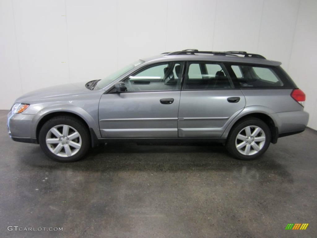 2009 Outback 2.5i Special Edition Wagon - Quartz Silver Metallic / Off Black photo #3