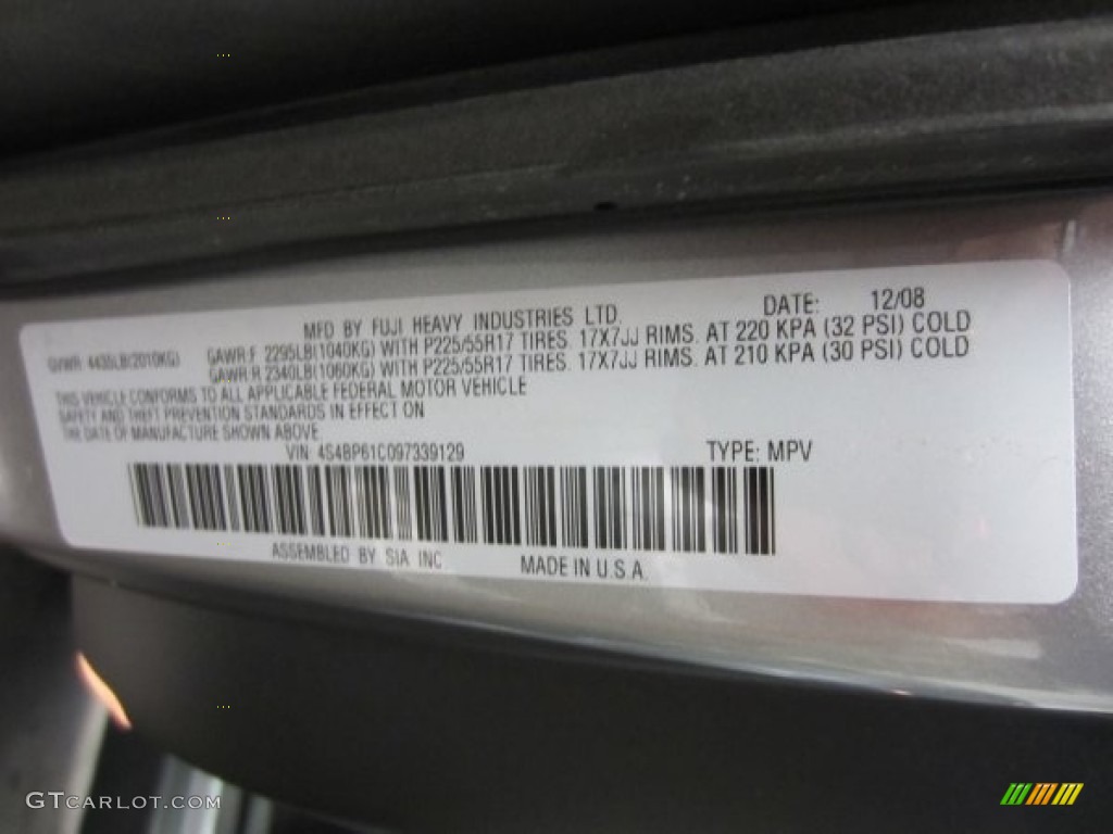 2009 Outback 2.5i Special Edition Wagon - Quartz Silver Metallic / Off Black photo #10