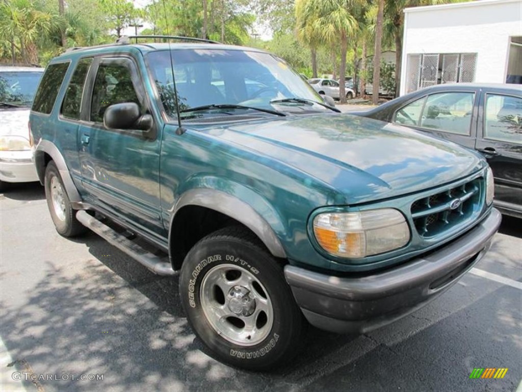 1998 Explorer Sport 4x4 - Pacific Green Metallic / Medium Graphite photo #1