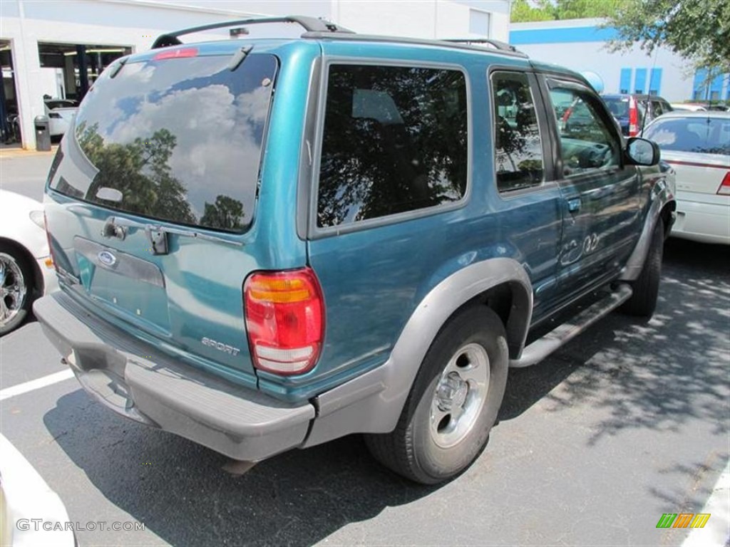 1998 Explorer Sport 4x4 - Pacific Green Metallic / Medium Graphite photo #2