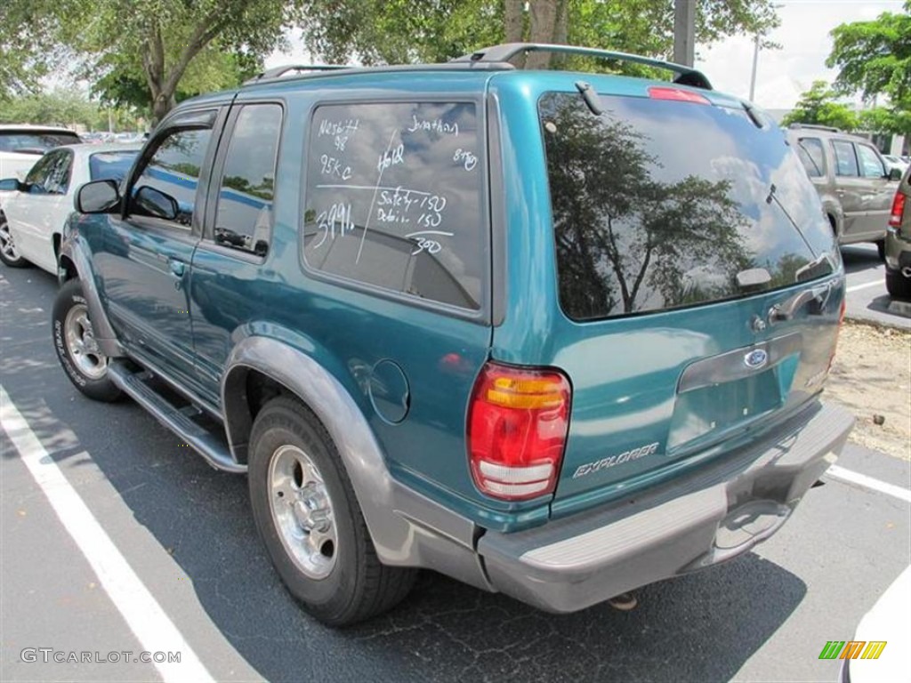 1998 Explorer Sport 4x4 - Pacific Green Metallic / Medium Graphite photo #3