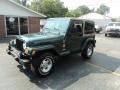 2001 Forest Green Jeep Wrangler Sahara 4x4  photo #4