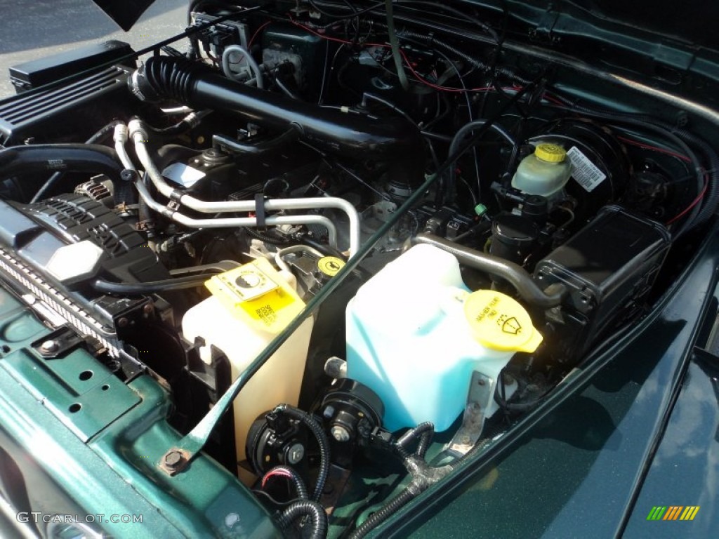 2001 Wrangler Sahara 4x4 - Forest Green / Camel/Dark Green photo #26