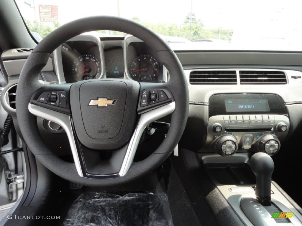 2012 Chevrolet Camaro LS Coupe Black Dashboard Photo #53154497