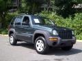 2002 Shale Green Metallic Jeep Liberty Sport 4x4  photo #26