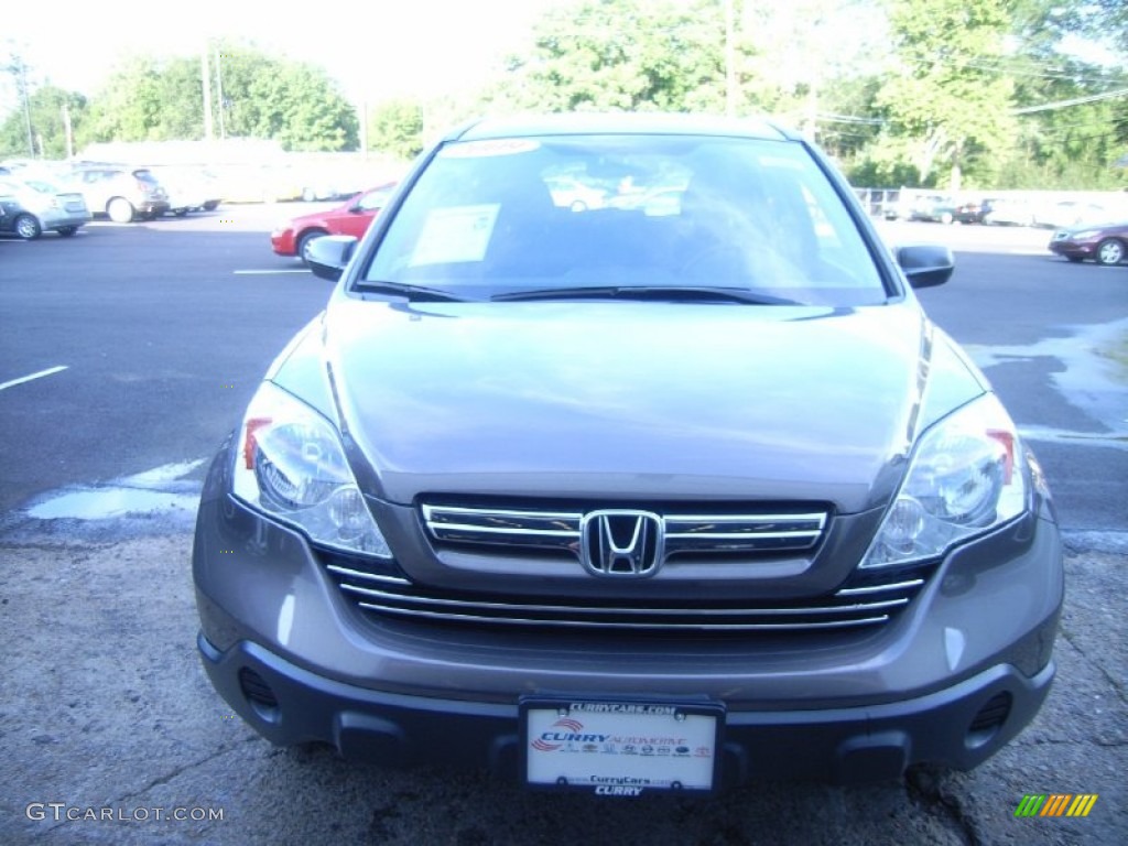 2009 CR-V EX 4WD - Urban Titanium Metallic / Gray photo #3