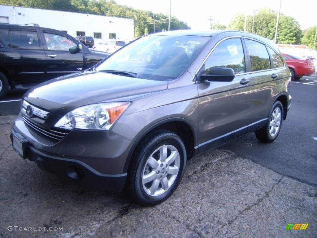 2009 CR-V EX 4WD - Urban Titanium Metallic / Gray photo #29