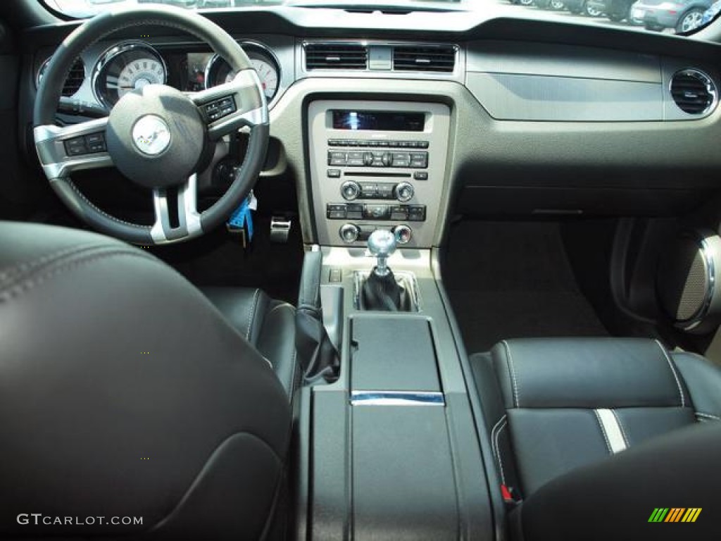 2011 Mustang GT Coupe - Ebony Black / Charcoal Black/Cashmere photo #10