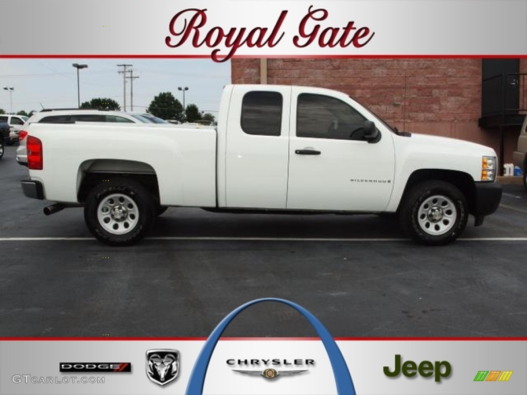 Summit White Chevrolet Silverado 1500