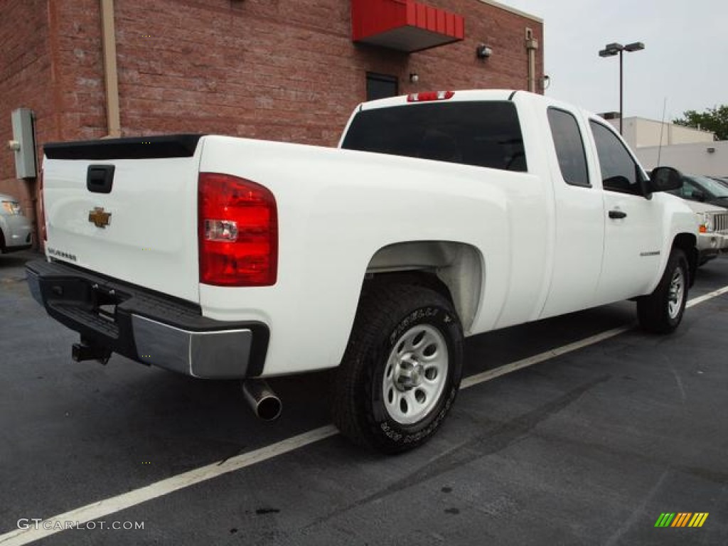 Summit White 2009 Chevrolet Silverado 1500 Extended Cab Exterior Photo #53156711