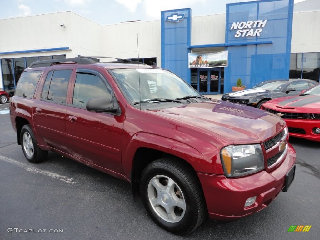 2006 TrailBlazer EXT LT 4x4 - Red Jewel Tint Coat / Ebony photo #1