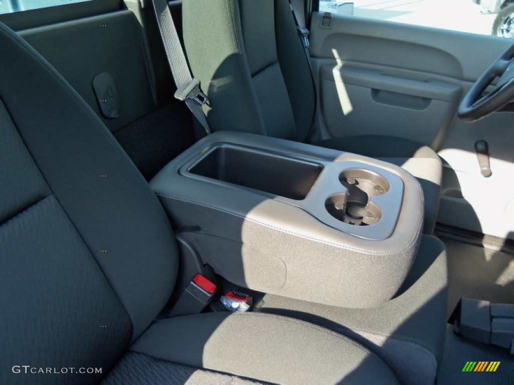 2011 Silverado 1500 Regular Cab 4x4 - Blue Granite Metallic / Dark Titanium photo #16