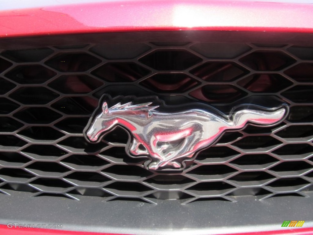 2007 Mustang V6 Deluxe Coupe - Redfire Metallic / Dark Charcoal photo #18