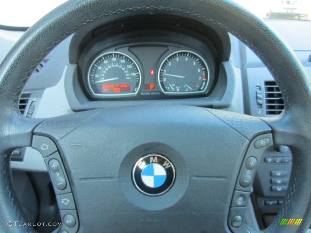 2006 X3 3.0i - Blue Water Metallic / Grey photo #28