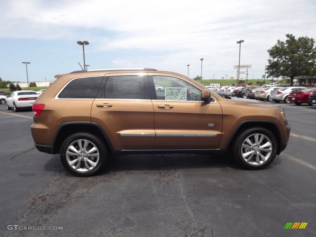 Bronze Star Pearl 2011 Jeep Grand Cherokee Laredo X 70th Anniversary Exterior Photo #53159726