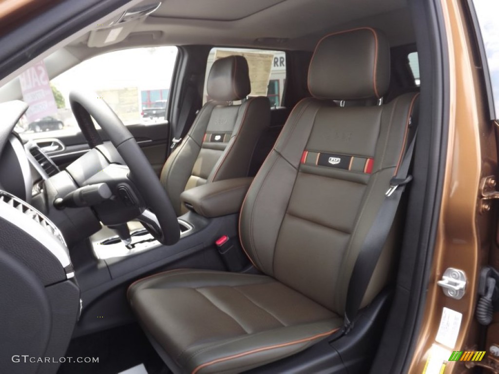 Black/Dark Olive Interior 2011 Jeep Grand Cherokee Laredo X 70th Anniversary Photo #53159768
