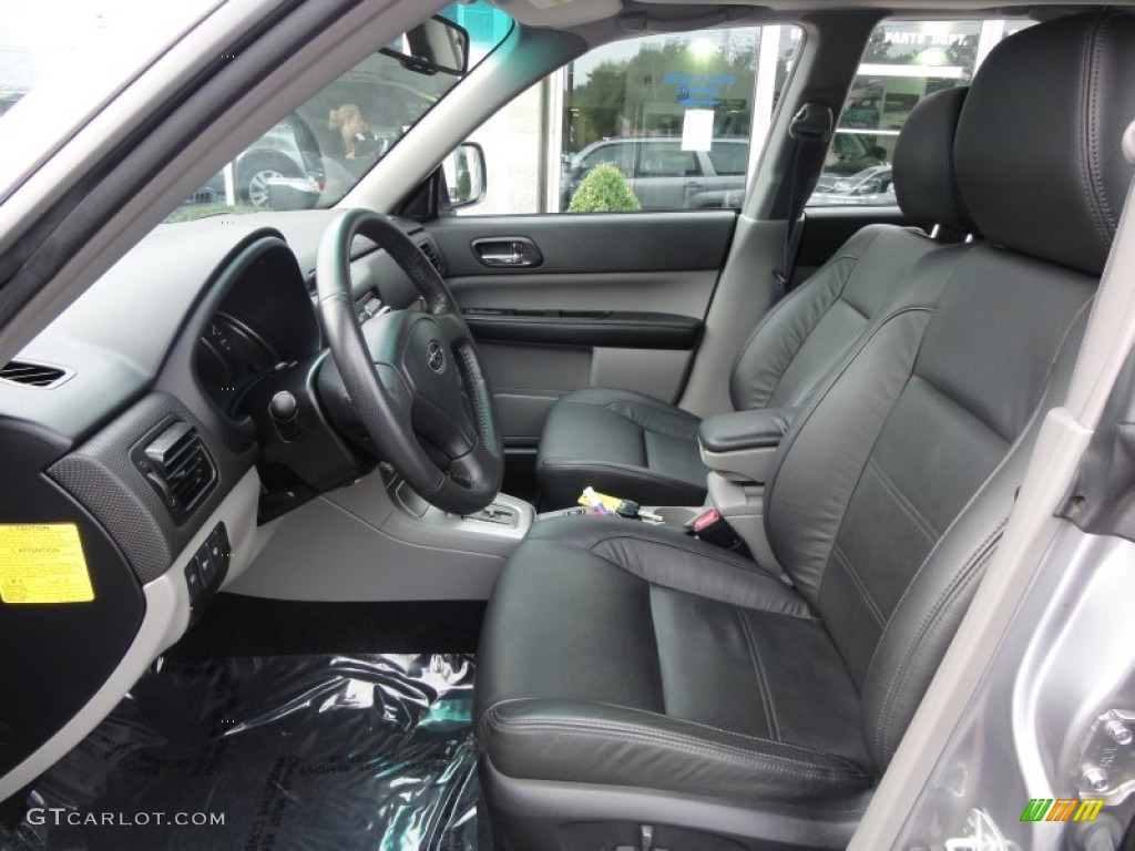 Anthracite Black Interior 2008 Subaru Forester 2.5 XT Limited Photo #53159948