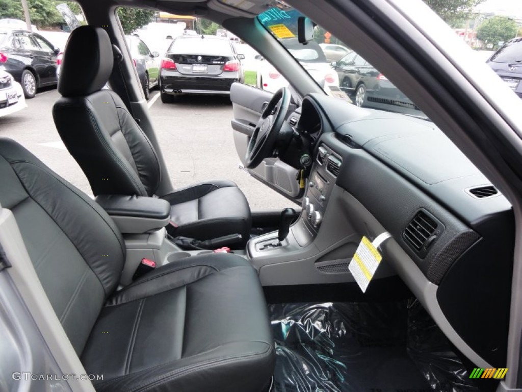 Anthracite Black Interior 2008 Subaru Forester 2.5 XT Limited Photo #53159981