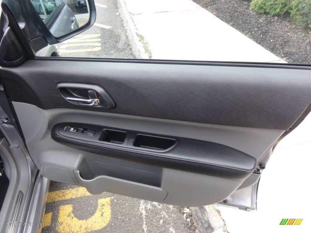 2008 Subaru Forester 2.5 XT Limited Anthracite Black Door Panel Photo #53159993