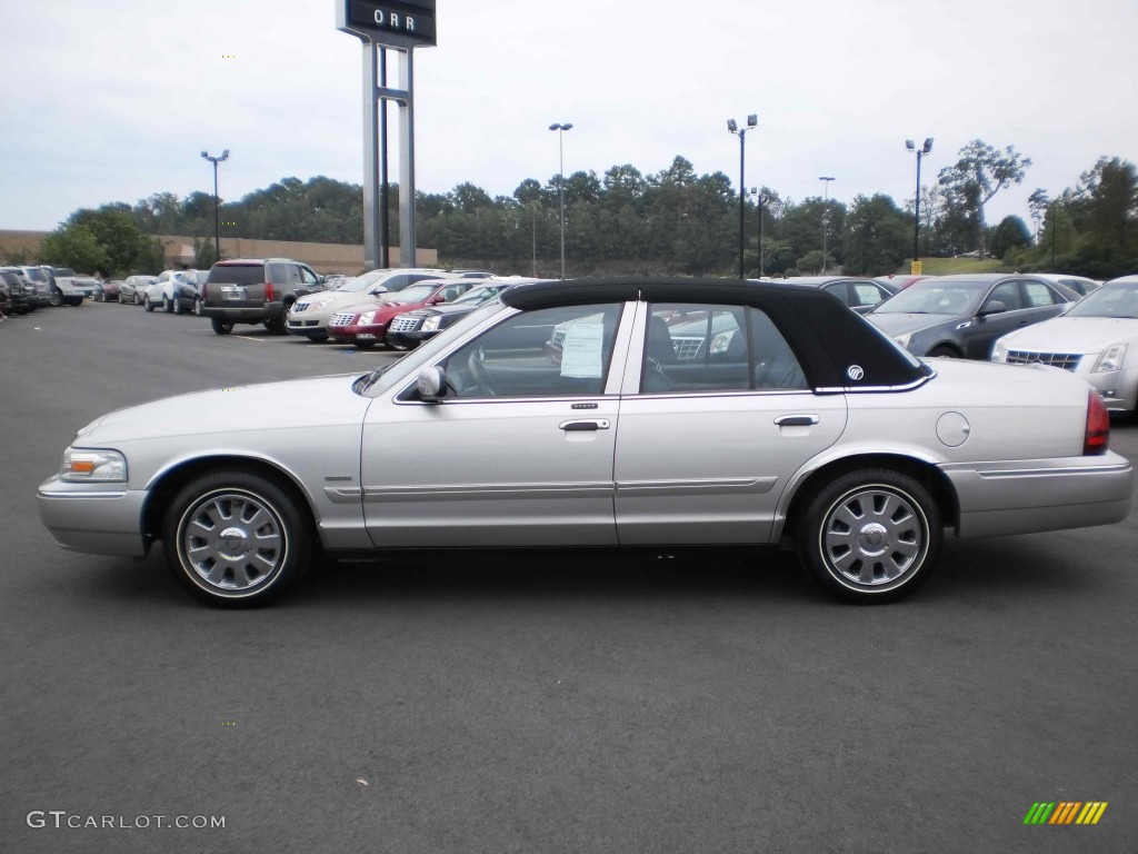 2006 Grand Marquis LS - Silver Birch Metallic / Charcoal Black photo #2