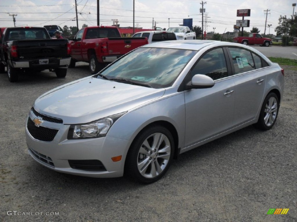 2011 Cruze LTZ - Silver Ice Metallic / Jet Black Leather photo #1