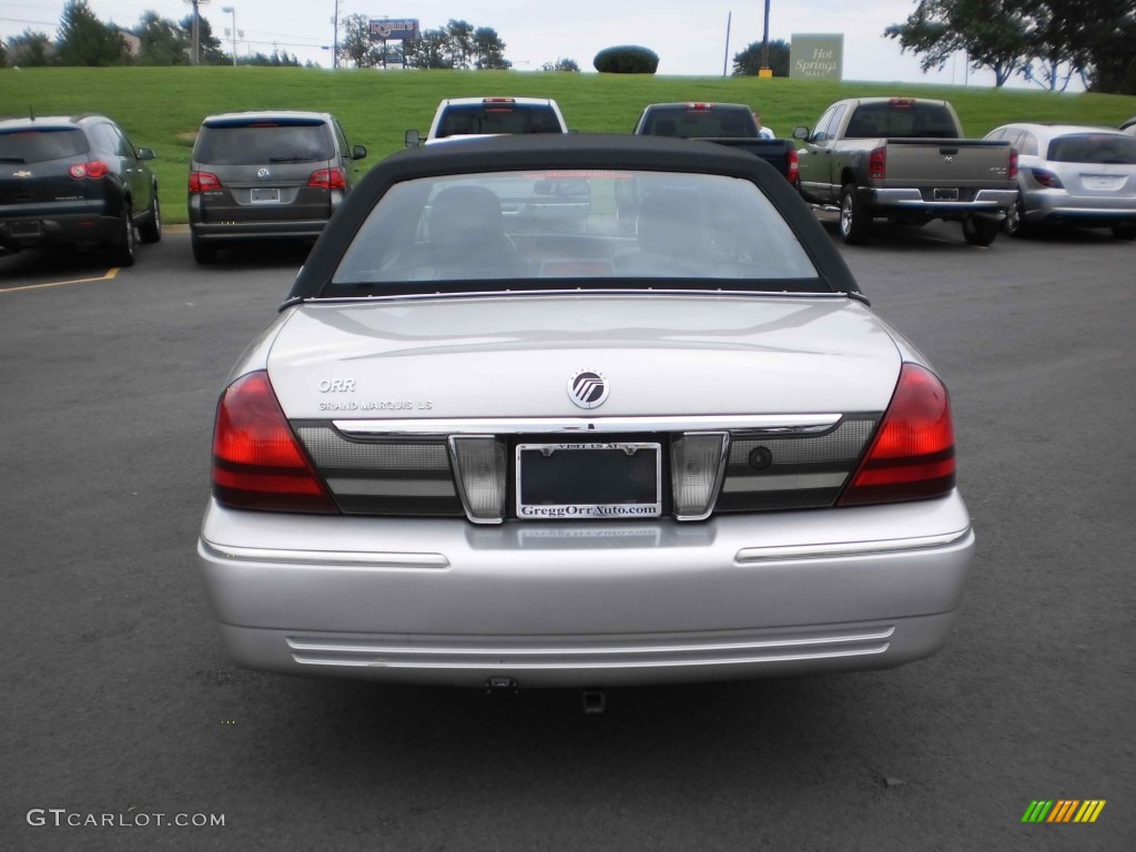 2006 Grand Marquis LS - Silver Birch Metallic / Charcoal Black photo #4