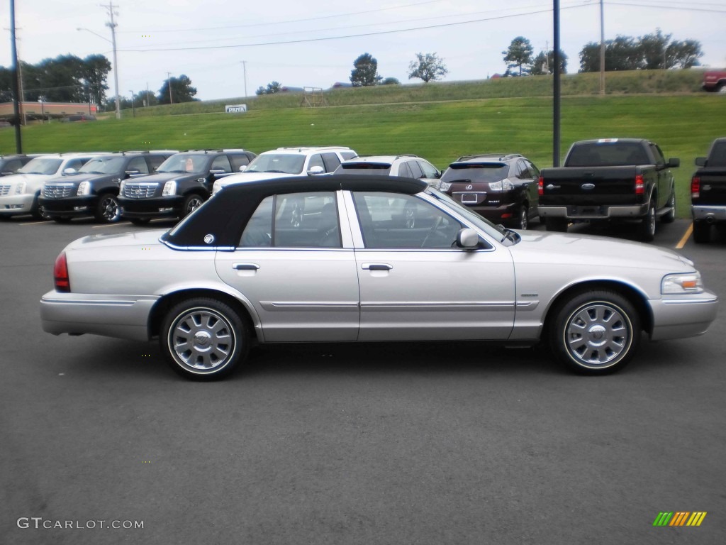 2006 Grand Marquis LS - Silver Birch Metallic / Charcoal Black photo #6