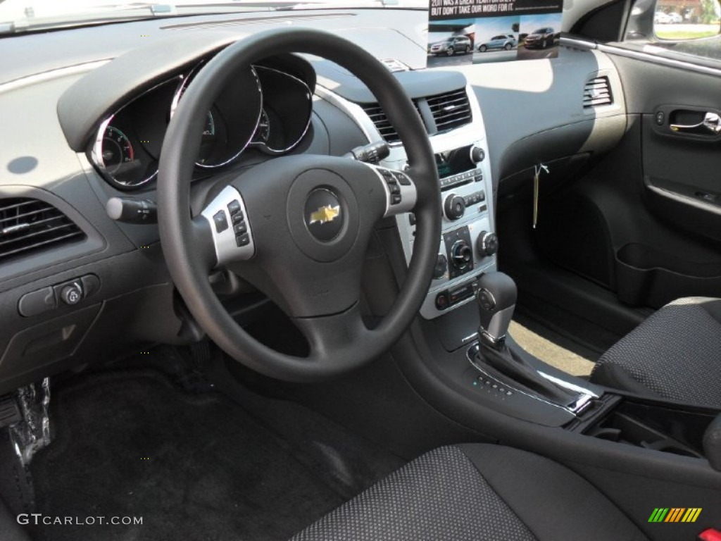 Ebony Interior 2012 Chevrolet Malibu LT Photo #53161220
