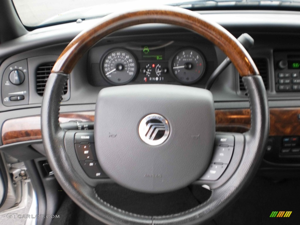 2006 Grand Marquis LS - Silver Birch Metallic / Charcoal Black photo #29