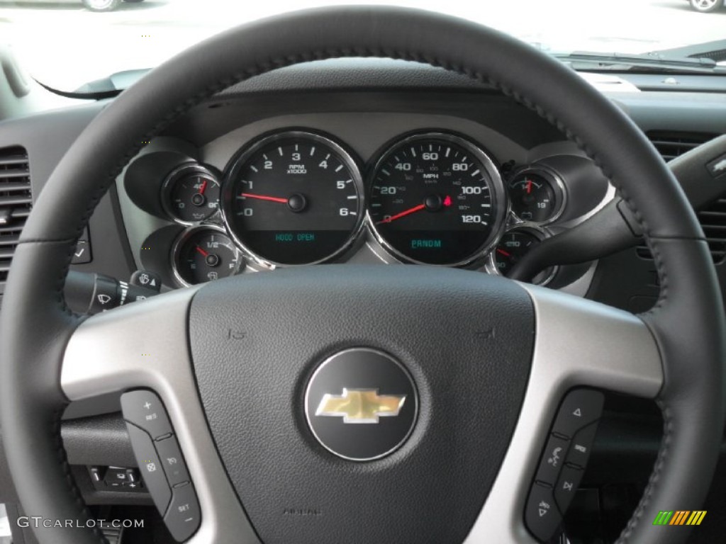 2011 Silverado 1500 LT Extended Cab 4x4 - Summit White / Ebony photo #12