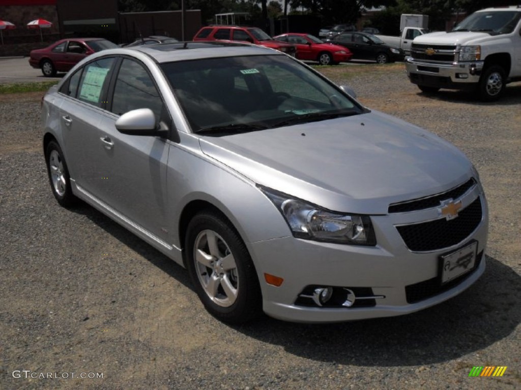 2011 Cruze LT/RS - Silver Ice Metallic / Jet Black Leather photo #5