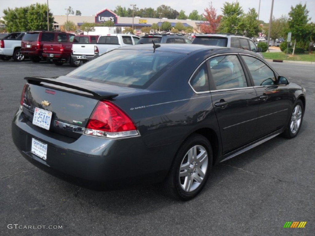 2010 Impala LT - Cyber Gray Metallic / Ebony photo #4