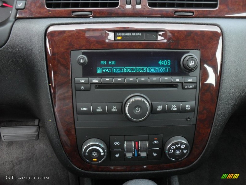 2010 Impala LT - Cyber Gray Metallic / Ebony photo #11