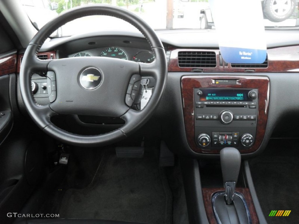 2010 Impala LT - Cyber Gray Metallic / Ebony photo #16