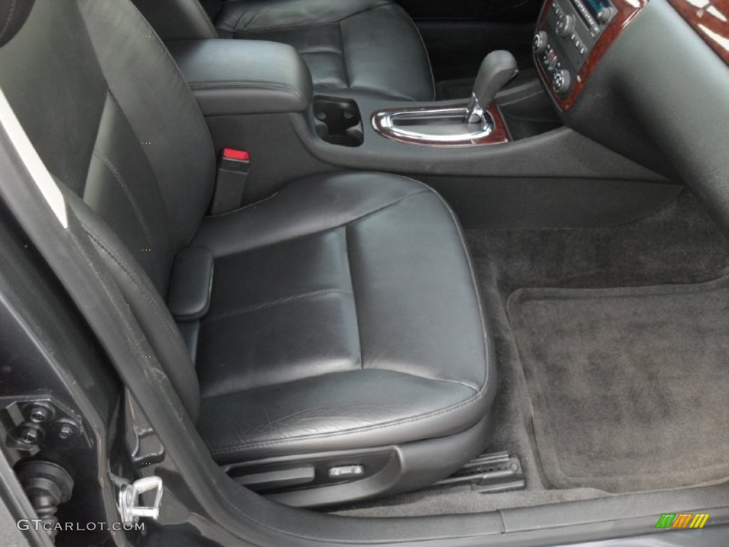 2010 Impala LT - Cyber Gray Metallic / Ebony photo #20