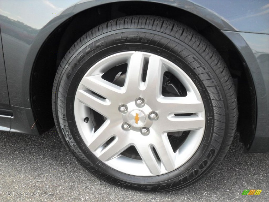 2010 Impala LT - Cyber Gray Metallic / Ebony photo #24