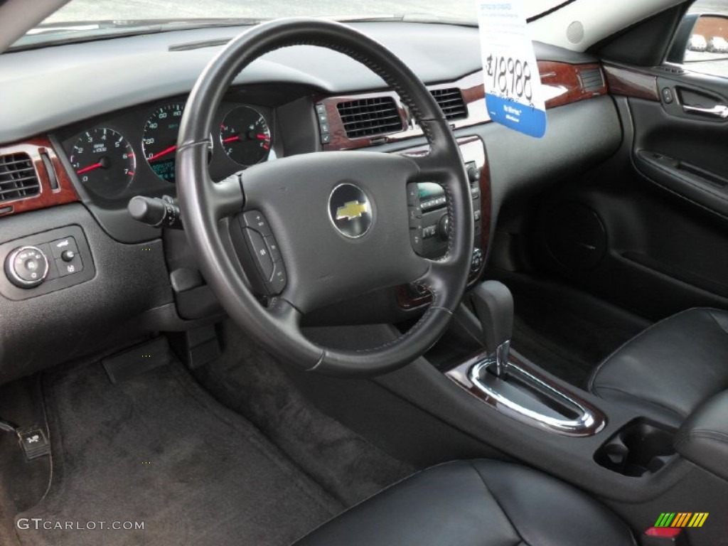 2010 Impala LT - Cyber Gray Metallic / Ebony photo #26