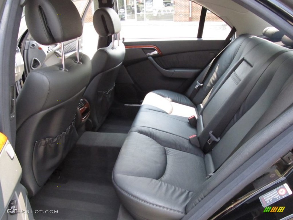 Charcoal Interior 2004 Mercedes-Benz S 430 4Matic Sedan Photo #53162567