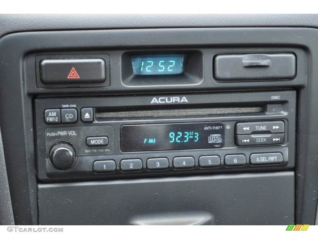 1997 Acura CL 2.2 Audio System Photos