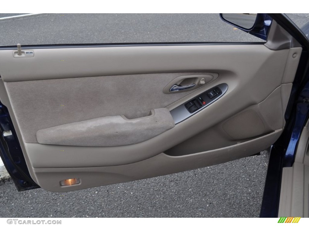 2002 Honda Accord EX Coupe Ivory Door Panel Photo #53162915