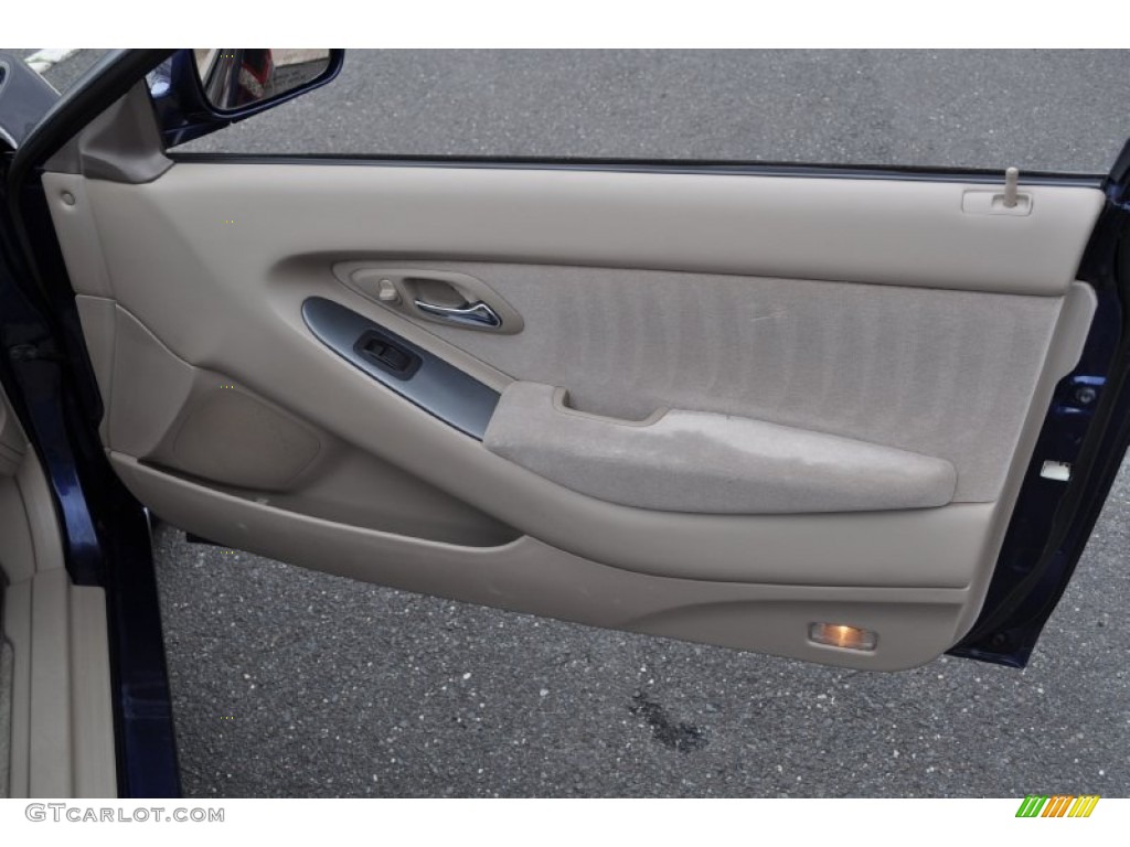 2002 Honda Accord EX Coupe Ivory Door Panel Photo #53162918
