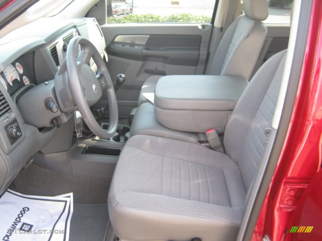 Medium Slate Gray Interior 2009 Dodge Ram 2500 Lone Star Quad Cab Photo #53163293