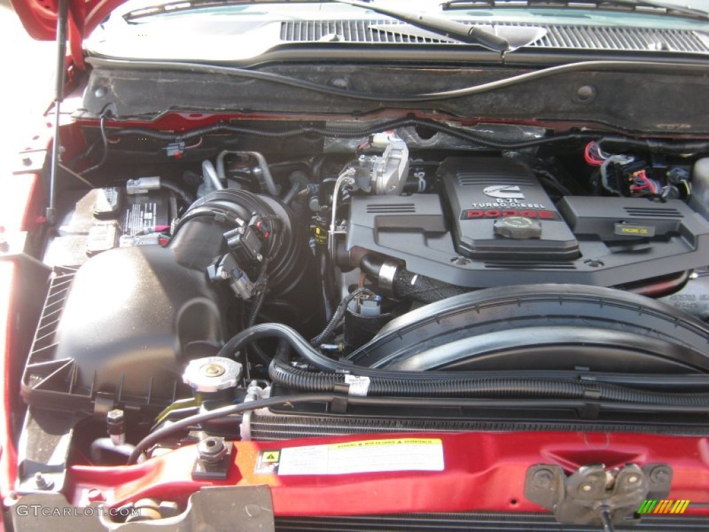 2009 Dodge Ram 2500 Lone Star Quad Cab 6.7 Liter Cummins OHV 24-Valve BLUETEC Turbo-Diesel Inline 6 Cylinder Engine Photo #53163350