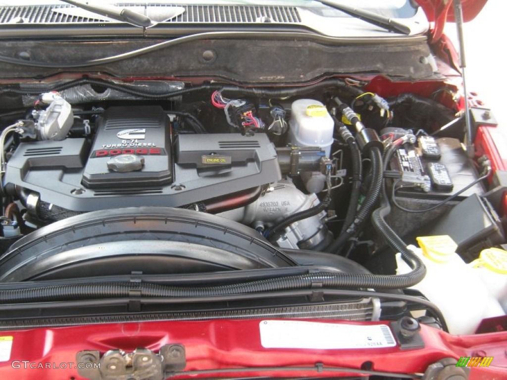 2009 Dodge Ram 2500 Lone Star Quad Cab 6.7 Liter Cummins OHV 24-Valve BLUETEC Turbo-Diesel Inline 6 Cylinder Engine Photo #53163359