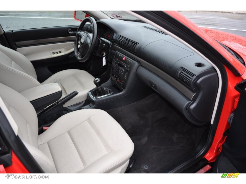 Ecru/Onyx Interior 2001 Audi A4 1.8T Sedan Photo #53163647