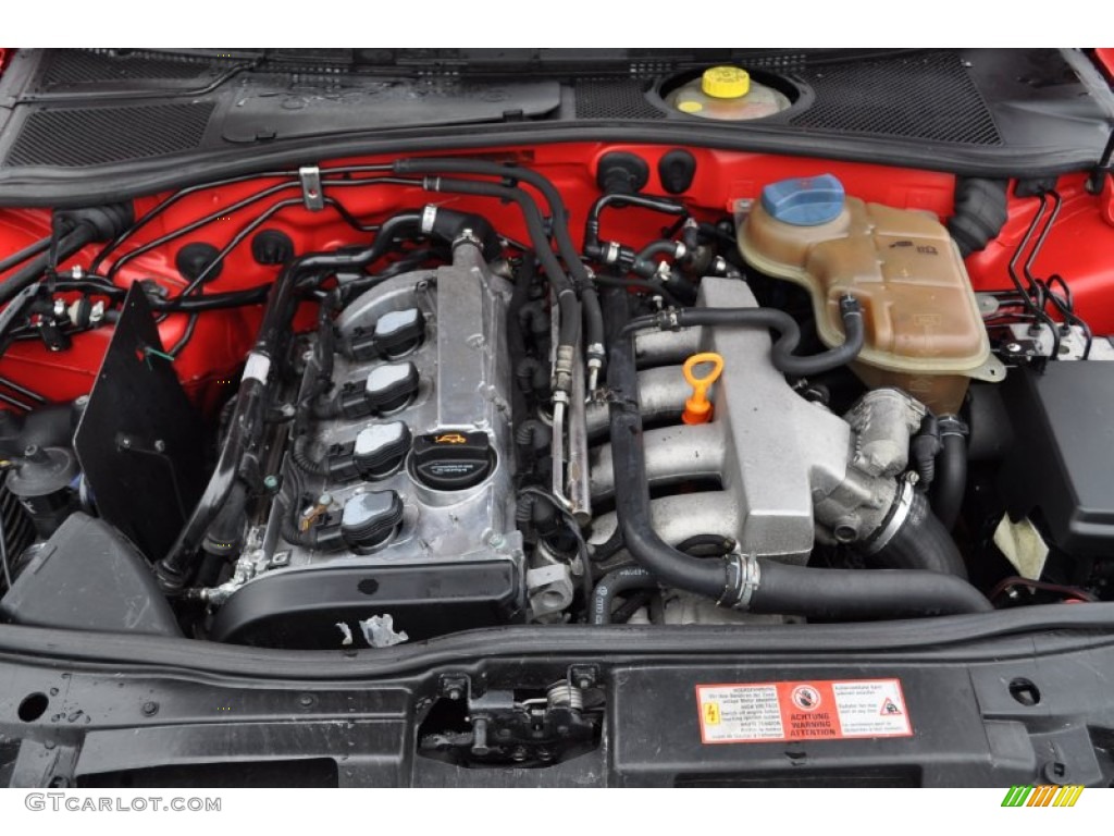 2001 Audi A4 1.8T Sedan 1.8 Liter Turbocharged DOHC 20V 4 Cylinder Engine Photo #53163653